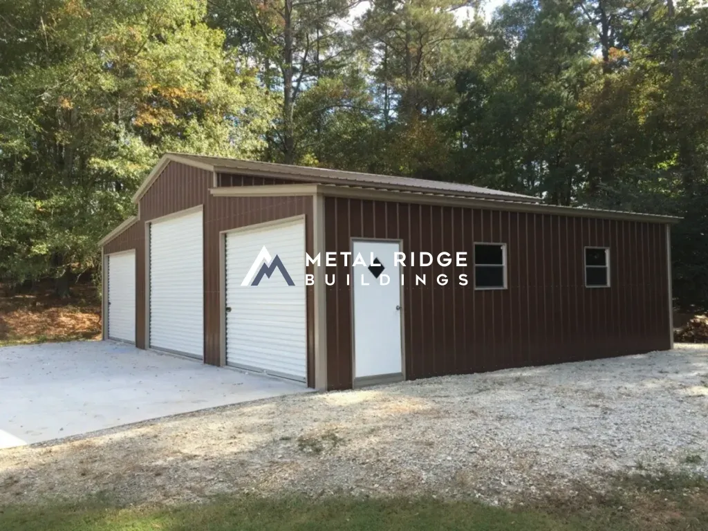 203512sdmbwl-20x35x12-step-down-metal-barn-w-lean-tos